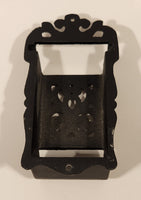 Wall Mount Cast Iron Match Holder