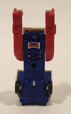 1985 McDonald's Tomy Japan Gobot Commandrons Motron Red Blue White Transformer Car Toy Vehicle