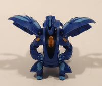 Bakugan B500 Aquos Dragonoid Blue Transforming Plastic Toy Ball Figure