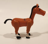 Fisher Price Little People Farm Brown Horse Toy Figure Made in Hong Kong