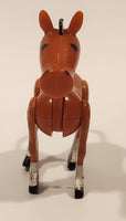 Fisher Price Little People Farm Brown Horse Toy Figure Made in Hong Kong