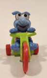 1986 McDonald's Muppet Babies Baby Gonzo with Green Trike 2" Tall Toy Figure