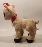 2014 Character Arts Rudolph The Red Nosed Reindeer 50 Years 12" Tall Stuffed Plush Toy