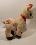 2014 Character Arts Rudolph The Red Nosed Reindeer 50 Years 12" Tall Stuffed Plush Toy