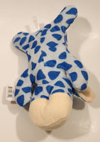 Caravan Softoys Big T Toys & Sports Blue Spotted Cow 10" Stuffed Plush Toy with Tag