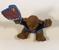 Vancouver Canucks NHL Hockey Team #1 Fan 5 1/2" Tall Resin Bear Figurine