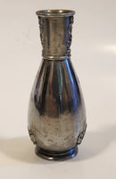 2003 Arthur Court Victorian Style Silver Look Heavy 4" Tall Bud Vase