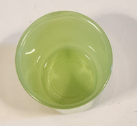 Jade Green Style 2 3/8" Tall Small Glass Cup