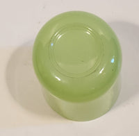 Jade Green Style 2 3/8" Tall Small Glass Cup