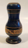 Vintage Greek Islands Wood Salt Shaker Single