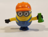 2019 McDonald's UCS Minions The Rise of Gru Construction Dave 2" Plastic Toy Figure