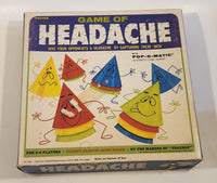 Vintage 1968 Kohner Bros Game Of Headache Pop-O-Matic Board Game