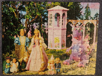 2001 Mattel Barbie Rapunzel 100 pc Puzzle 43506