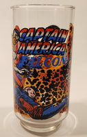 Vintage 1977 7-Eleven Marvel Comics Group Captain America And The Falcon 5 3/4" Tall Glass Cup