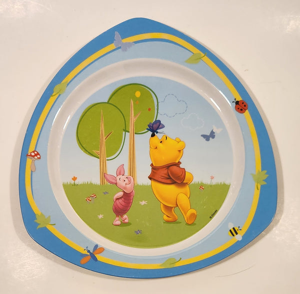 Trudeau Disney Winnie The Pooh and Piglet 8 1/2" Plastic Plate