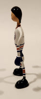 Kid Galaxy NHL Edmonton Oilers Hockey Player 5 1/2" Rubber Poseable Toy Figure