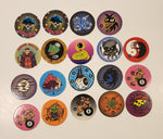 Mixed Pogs Caps Lot of 19