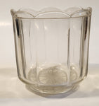 Vintage Clear Glass Spooner Dish 4 1/4" Tall