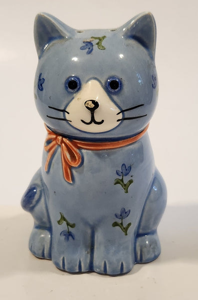 Vintage Otagiri Blue Kitty Cat Salt or Pepper Shaker (SINGLE) Made in Japan