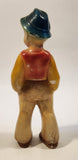 Vintage German Dutch Boy Chalkware Figurine