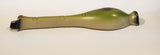 Vintage Green Bottle 3 1/4" x 11 1/4" Chalkware Wall Hanging