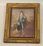 Thomas Gainsborough (1770) The Blue Boy Art Print Painting in Ornate Frame