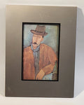 Man with a Wine Glass Amedeo Modigliani Italian Art Print