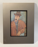 Man with a Wine Glass Amedeo Modigliani Italian Art Print