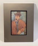 Man with a Wine Glass Amedeo Modigliani Italian Art Print