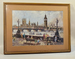 Big Ben and Houses of Parliament Art Painting Print By Henry Moss