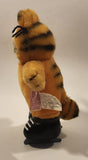 1978 1981 Dakin Paws Garfield with Ice Hockey Skates 8 1/2" Tall Toy Plush Stuffed Character