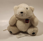 1993 Coca Cola Polar Bear 7" Tall Toy Stuffed Plush Mascot