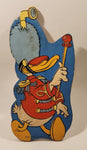 Vintage Walt Disney Productions Donald Duck Cardboard Wall Decor Hanging