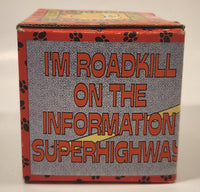 OZ Paws Garfield I'm Roadkill On The Information Superhighway Coffee Mug Cup By Jim Davis New in Box