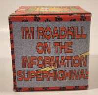 OZ Paws Garfield I'm Roadkill On The Information Superhighway Coffee Mug Cup By Jim Davis New in Box