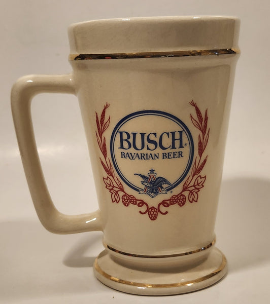 Vintage Anheuser-Busch Bavarian Beer 5 3/4" Tall Ceramic Stein Mug Made in USA