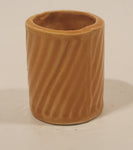 Vintage Brown Twist Ceramic Toothpick Holder Made in Japan