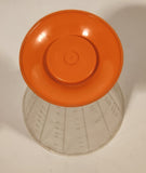 Vintage Luchs Orange Based Clear Measuring Cup Germany