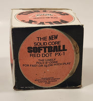 Worth Solid Core Lively Core Red Dot Official Poly-X Leather Cover Softball No. PX-1 New in Box