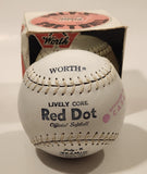 Worth Solid Core Lively Core Red Dot Official Poly-X Leather Cover Softball No. PX-1 New in Box