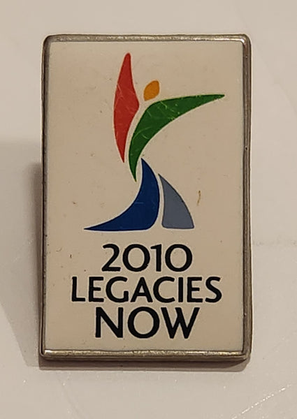 Vancouver 2010 Olympic Games Legacies Now Enamel Metal Lapel Pin