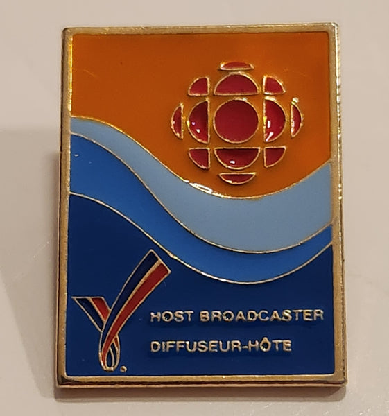 1994 Victoria XV Common Wealth Games CBC Host Broadcaster Enamel Metal Pin