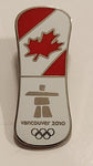 2010 Vancouver Olympic Games Countdown Snowboarding Metal Lapel Pin