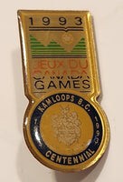 1993 Jeux Du Canada Games Kamloops British Columbia Enamel Metal Lapel Pin