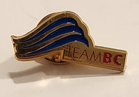 1995 Western Canada Summer Games Abbotsford Team BC Gold Tone Metal Pin