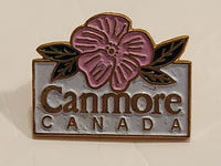 Canmore Alberta Canada Enamel Metal Lapel Pin