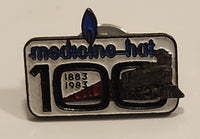 1883 to 1983 Medicine Hat 100th Anniversary Copper Train Enamel Metal Lapel Pin