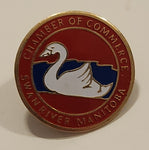 Chamber of Commerce Swan River Manitoba Enamel Metal Lapel Pin