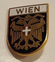 Wien Vienna Austria Enamel Metal Lapel Pin