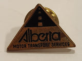 Alberta Motor Transport Services Enamel Metal Lapel Pin